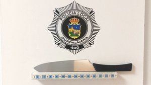 Detenido en Guadalajara cuando intentaba agredir con un cuchillo a otra persona