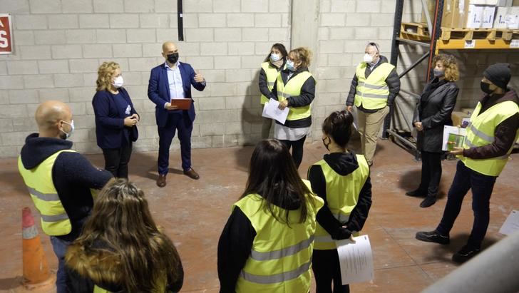 Finalizado un curso de carretillero para integración laboral de vecinos desempleados en Alovera.