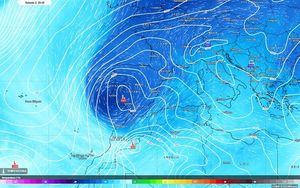 La DANA abandona España con lluvias en las dos Castillas y Madrid y llega la estabilidad hasta el fin de semana