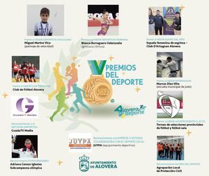 Alovera ya cuenta con los galardonados con sus premios del deporte local para la gala del 6 de mayo.