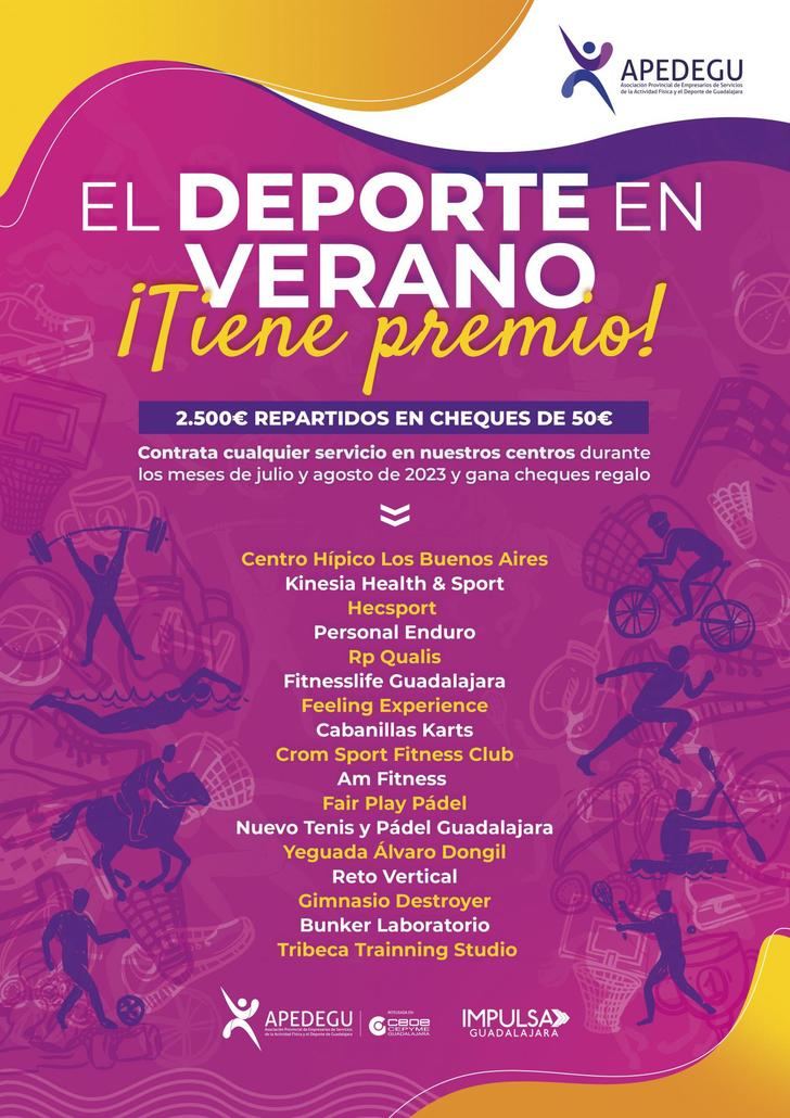 Presentan en Guadalajara la campaña El deporte en verano tiene premio