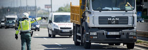 La DGT inicia en Guadalajara una campaña de vigilancia de camiones, autobuses y furgonetas 