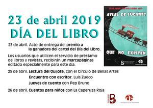 La visita del escritor Luis Zueco, cuentos para ni&#241;os y adultos y la lectura del Quijote conforman el programa del D&#237;a del Libro en Azuqueca