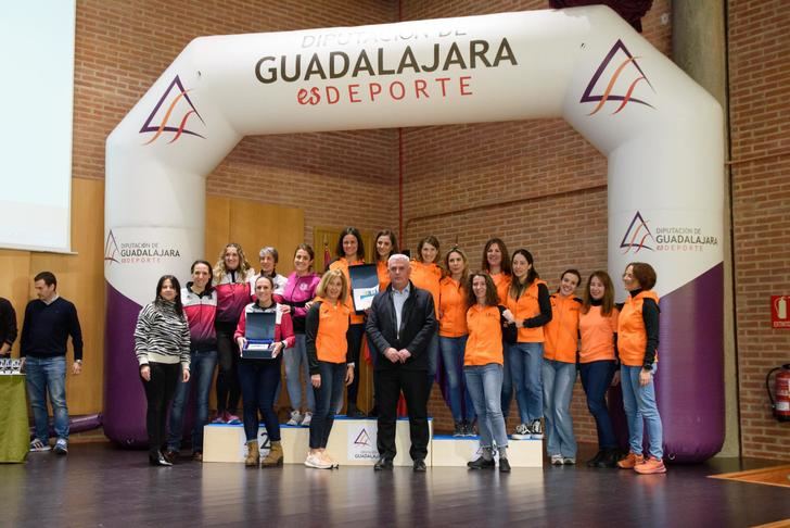 La Diputación de Guadalajara entregó los premios de sus Carreras Populares y de Montaña 2022 