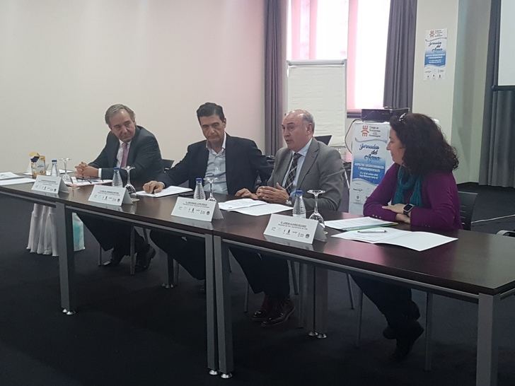 El presidente de la Diputación de Guadalajara participa en Trillo en la apertura de las jornadas del Colegio de Economistas