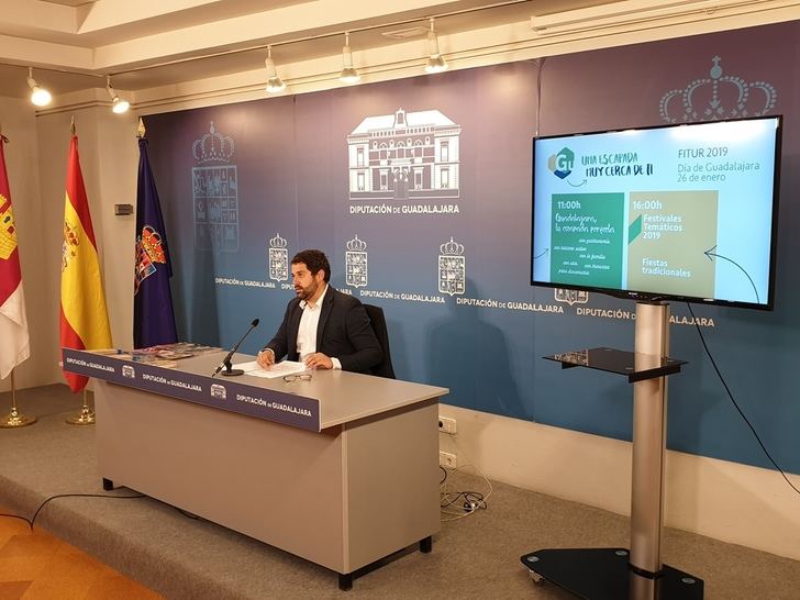 La Diputación presentará en Fitur la oferta turística de la provincia con el lema Guadalajara, una escapada muy cerca de ti