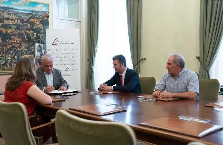 La Federación Taurina de y la Diputación de Guadalajara firman el convenio de 2023