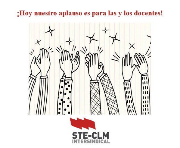 DÍA DE LA ENSEÑANZA EN CLM: Un aplauso al profesorado en esta pandemia