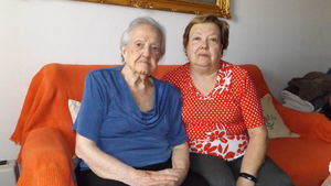 Dolores Buitrago llega a supercentenaria y celebra cantando coplas sus 110 años en Puertollano