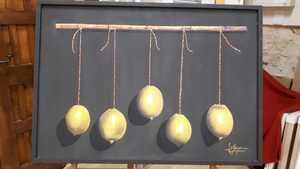 Loli Fuentes ha expuesto en el Espacio Cultural El Molino de Almonacid de Zorita