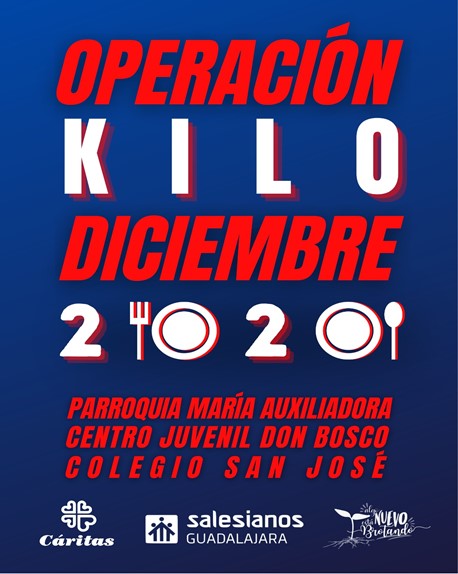 Vuelve la recogida de alimentos navideñas de Cáritas Guadalajara y el Centro Juvenil Don Bosco
