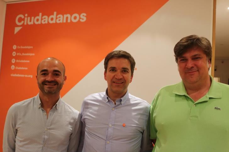 Israel Marco es el portavoz de Ciudadanos Guadalajara en el Ayuntamiento de la capital alcarreña