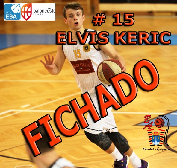 El escolta esloveno Elvis Keric se convierte en el tercer fichaje del Isover Basket Azuqueca