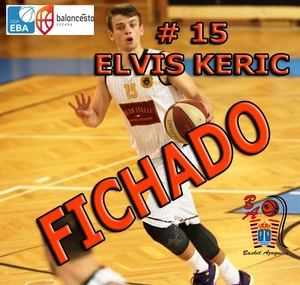 El escolta esloveno Elvis Keric se convierte en el tercer fichaje del Isover Basket Azuqueca