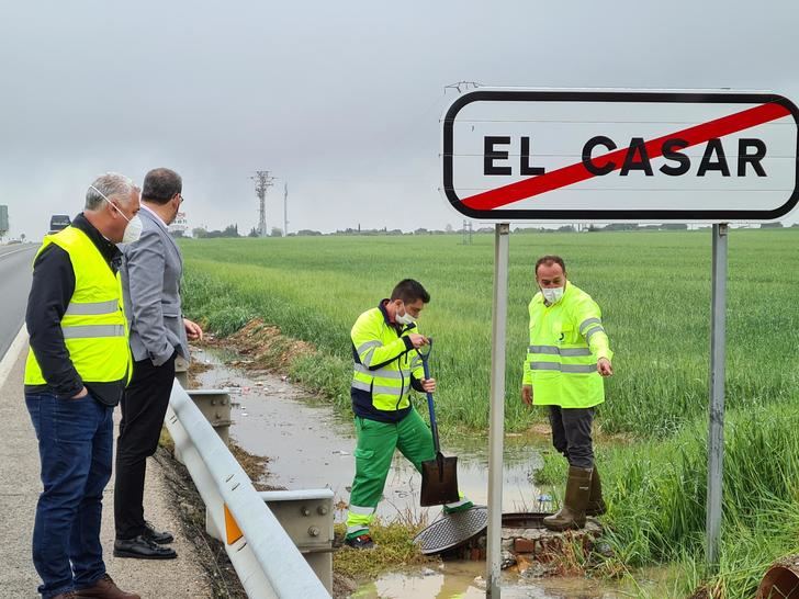 El Casar pide la declaración de zona catastrófica tras la tormenta del martes