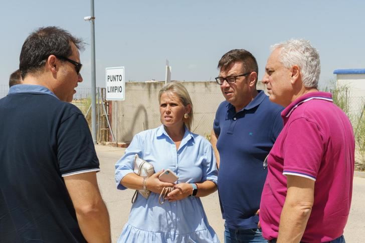 La Diputación acondiciona el acceso al punto limpio de El Casar