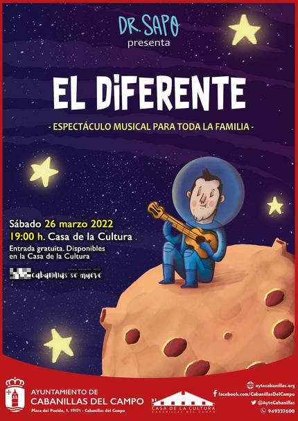 Musical "El Diferente", con dr. Sapo