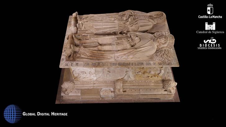 El modelo 3D de los padres del Doncel de Sigüenza entre el top 10 mundial