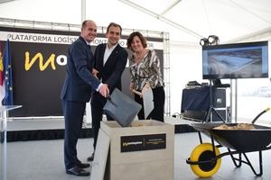 Montepino coloca la primera piedra de su proyecto logístico en el polígono de El Ruiseñor, que se desarrollará en una parcela de 225.800m2 con una inversión total de 100 millones de euros