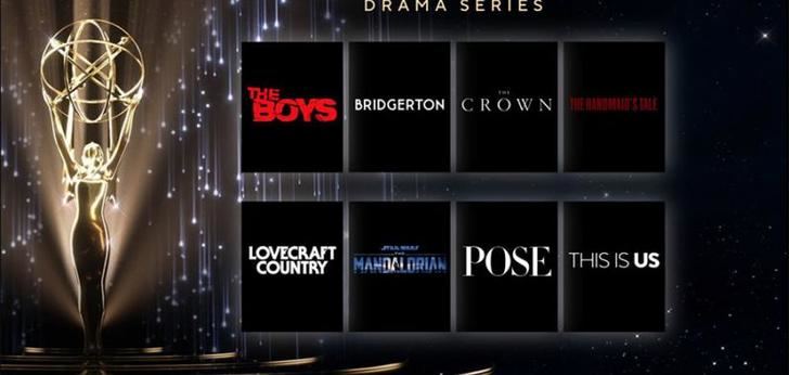 Estos son todos los nominados a los Premios Emmy 2021