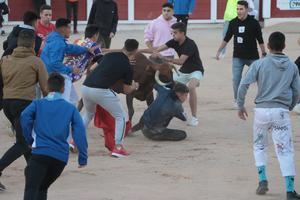 Incidencias del primer encierro de Guadalajara