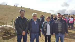 Enjuto resalta el apoyo de la Diputación de Guadalajara para seguir manteniendo la Feria de Ganado de Cantalojas