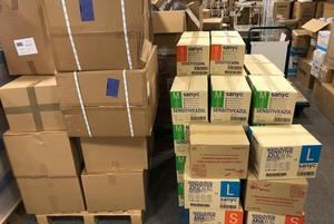 La Gerencia del Área Integrada de Guadalajara recibe un nuevo lote de material de protección para su distribución en los distintos centros sanitarios y sociosanitarios