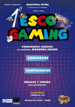 El I ESCOGAMING se traslada, por las condiciones meteorológicas, a la discoteca Fever Guadalajara (Calle capitán arenas, 23)