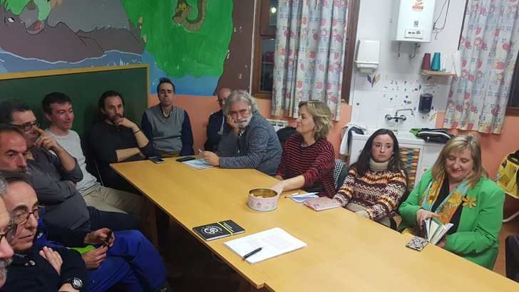 Reunión de trabajo con las Escuelas municipales de la Cotilla de Guadalajara