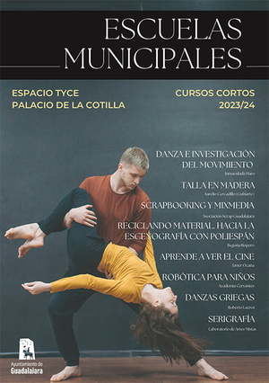 Abierto el plazo de preinscripción para los cursos de corta duración de las Escuelas Municipales de Guadalajara