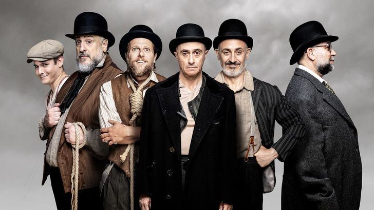 Pepe Viyuela, Alberto Jiménez, Juan Díaz, Fernando Albizu y Jesús Lavi llegan a Tomelloso con Esperando a Godot