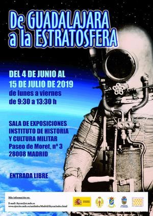 Inauguración de la Exposición "De Guadalajara a la estratosfera. Tributo a los aeronautas militares Emilio Herrera y Benito Molas"