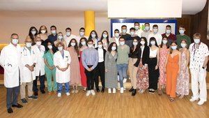 Celebran el final del periodo universitario de 33 alumnos de Medicina de la UAH en el Hospital de Guadalajara