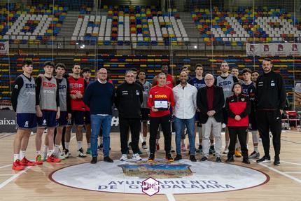 La selección española de baloncesto recala en Guadalajara tras su debut en el Eurobasket