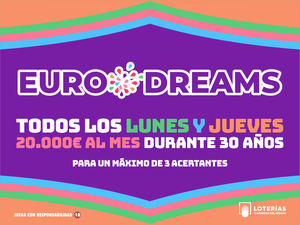 Eurodreams ya a la venta a partir del 30 octubre