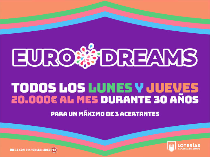 Eurodreams ya a la venta a partir del 30 octubre