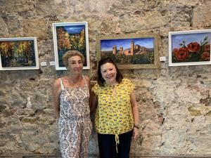 La Asociación de Amas de Casa de Sigüenza muestra su arte