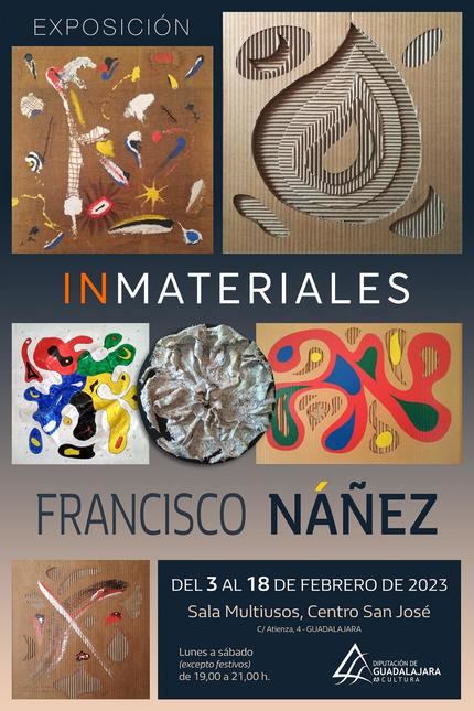 Mañana se abre la exposición de pintura de Francisco Náñez en la Sala Multiusos de Diputación de Guadalajara 