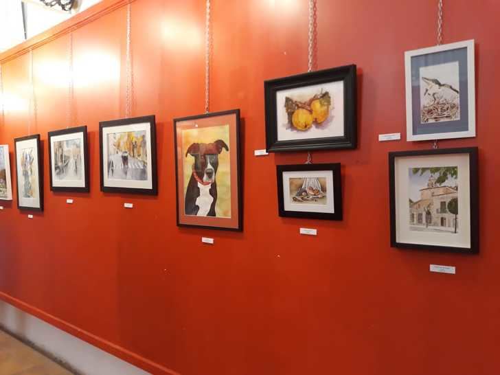 Exposición colectiva de la Asociación de Pintores de Sigüenza en San Roque