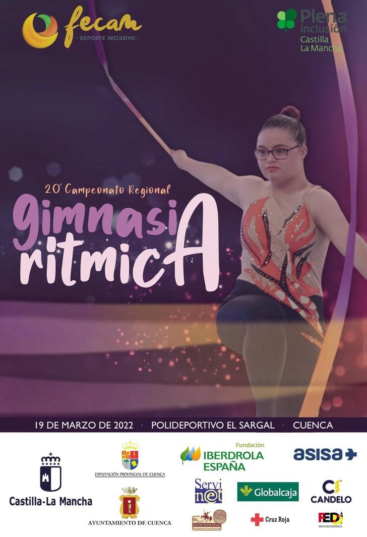 Cuenca vuelve a celebrar el Regional de Gimnasia Rítmica de Fecam 