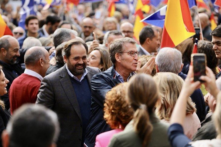 Núñez pide a los castellanomanchegos movilizarse contra la amnistía del sanchismo : Castilla-La Mancha NO puede arrodillarse ante nadie