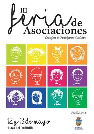 Este sábado comienza la 3ª Feria de las Asociaciones de Guadalajara