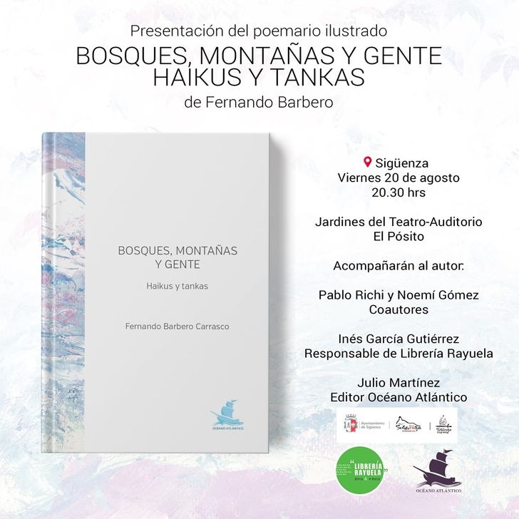 Fernando Barbero presenta su nuevo poemario ilustrado en Sigüenza