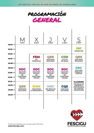 FESCIGU 2019: Una programación con cinco días repletos de cine en Guadalajara