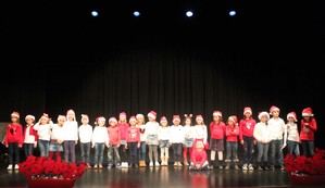 El Festival Escolar de Villancicos abarrota la Casa de la Cultura de Cabanillas