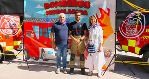 La Fiesta de los bomberos toma la Concordia con rescates, mangueras y una sorpresa para celebrar su regreso a las Ferias