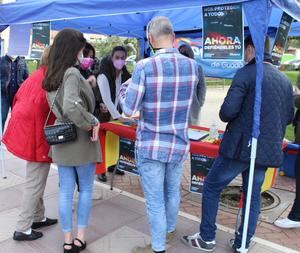 El PP de Guadalajara continua este fin de semana con la campaña de recogida de firmas en apoyo a las Fuerzas y Cuerpos de Seguridad