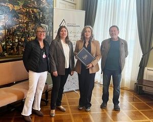 La Asociación de la Prensa de Guadalajara renueva el convenio de colaboración con la Diputación Provincial