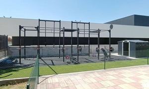 El Centro Fitness de Cabanillas completa su equipamiento con una «jaula» de entrenamiento en el exterior