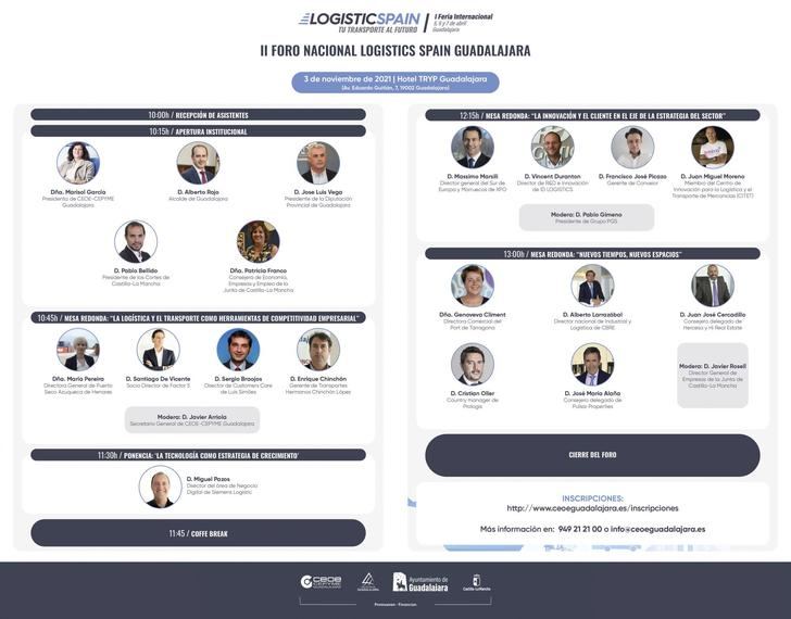 Guadalajara acoge el II Foro Nacional ‘Logistics Spain’